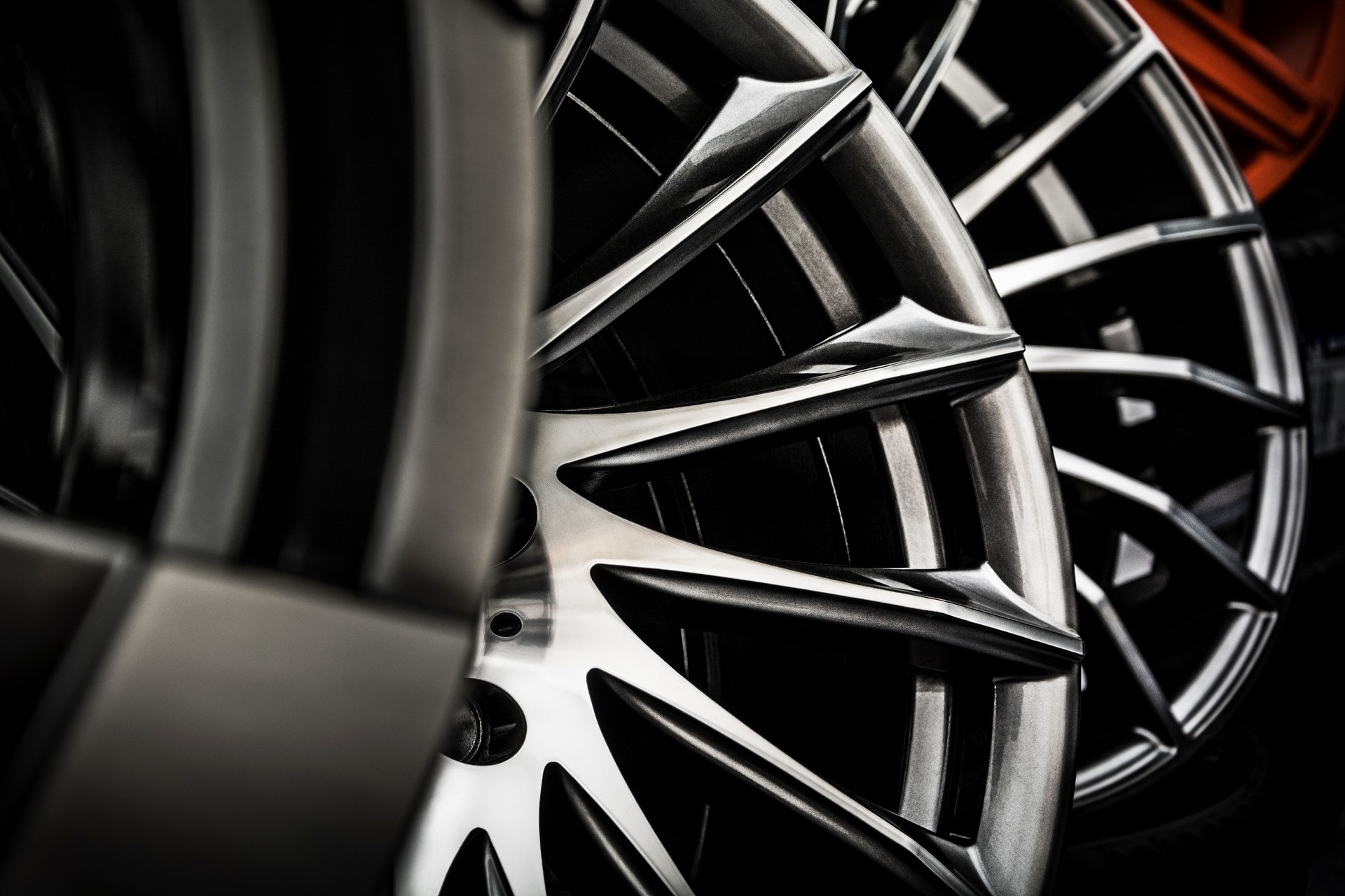 Modern car wheel rims